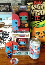 Funko Pop MOTU FAKER 3.000 Stück Soda - CHASE PIN - FAKER #569 Con Exclusive Bundle