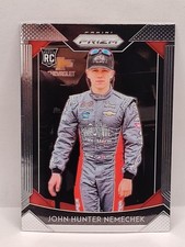 2019 Panini Prizm #38 John Hunter Nemechek GMS Racing RC Rookie Card NASCAR