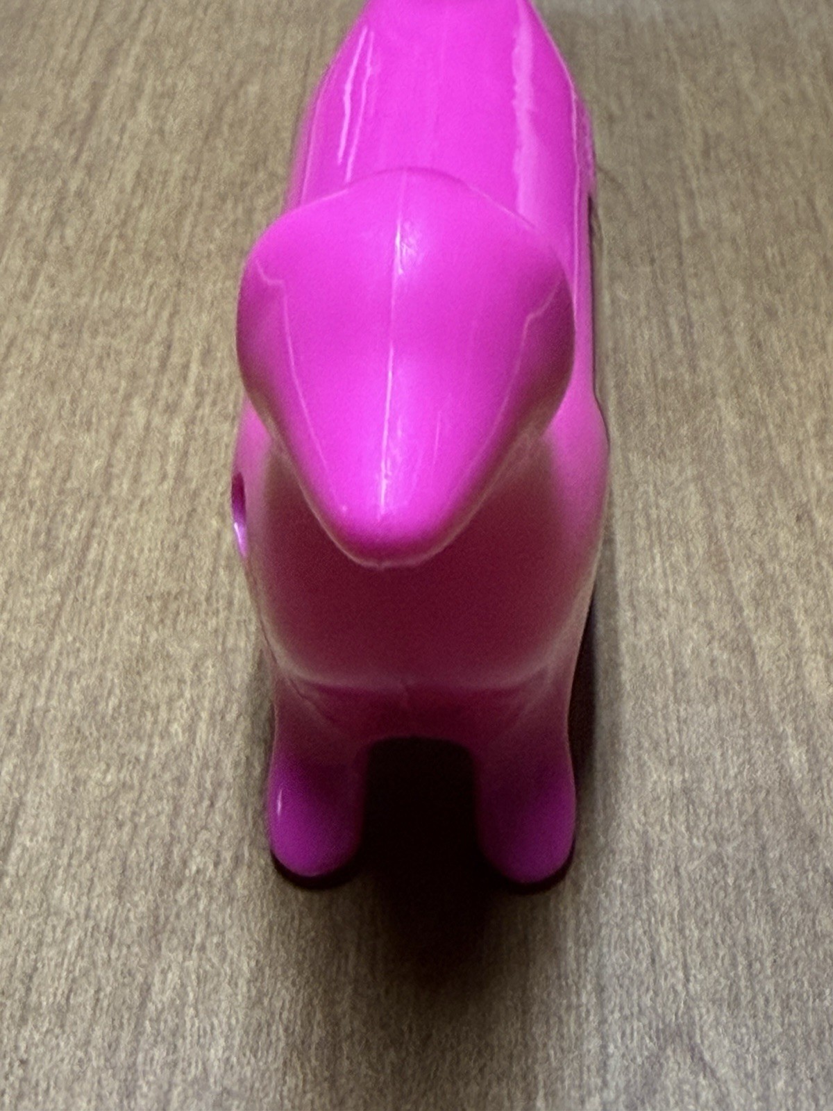 Nickelodeon iCarly Pink Dachshund Dog McDonalds Toy 2011 Viacom Sam Gibby WORKS