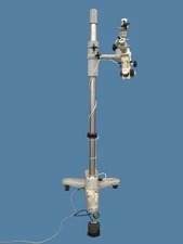 Carl Zeiss 5190 Colposcope w/ K120/76 Arm, Rolling Stand & Power Footswitch