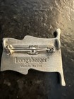 Longaberger Old Glory Flag Tie-On or Lapel Pewter Pin #77277 New for Basket — photo 3