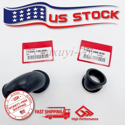 #ad OEM For Honda Air Filter Airbox Rubber HOSE 17254 126 300 17253 098 830 Intake $15.37