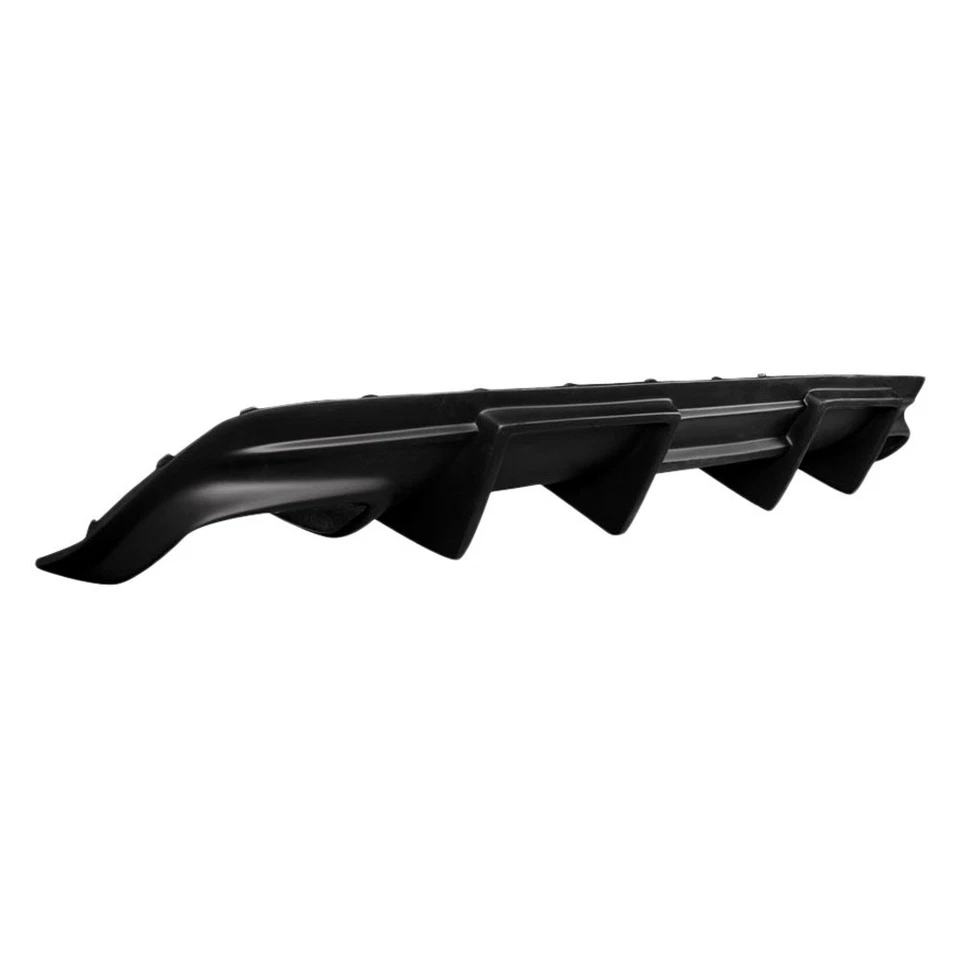 For Mercedes-Benz CLA200 14-16 Zex Style Fiberglass Rear Diffuser Unpainted Foto 3 de 4