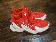 Patrick Mahomes Adidas Shoes Red White NFL CHIEFS Size 9.5 Must See