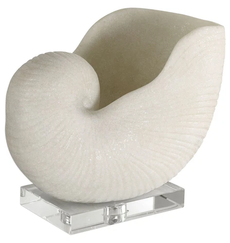 Uttermost Nautilus Shell Sculpture - Picture 1 of 1