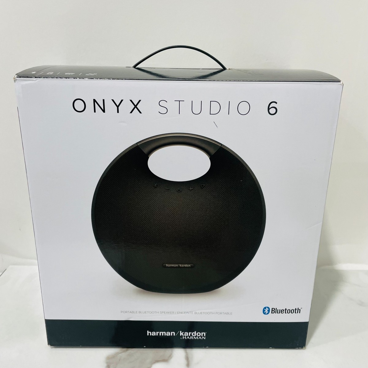 Harman Kardon Onyx Studio 6 Waterproof Bluetooth Speaker - Black