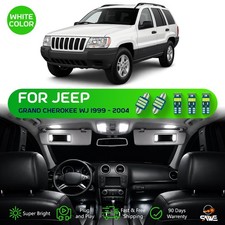 22x White Canbus Interior Led Light Package For 1999-2004 Jeep Grand Cherokee Wj