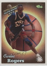 1995 Classic Superior Pix Chrome Carlos Rogers #10 0q3