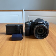 Panasonic Lumix DMC-FZ28 Digital Camera 10MP Black Tested  Working