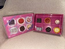 Djeco Princess Cakes Wooden Pastry Set DJ06523 Complete Used Good Cond