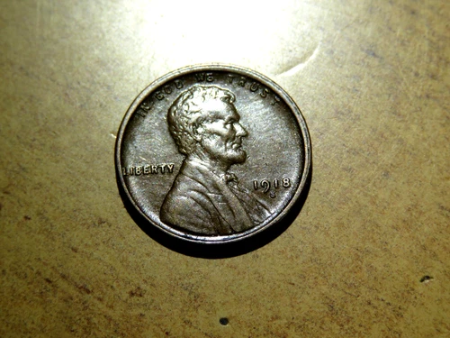 Better Date 1918-S  XF/AU Lincoln Penny  D15