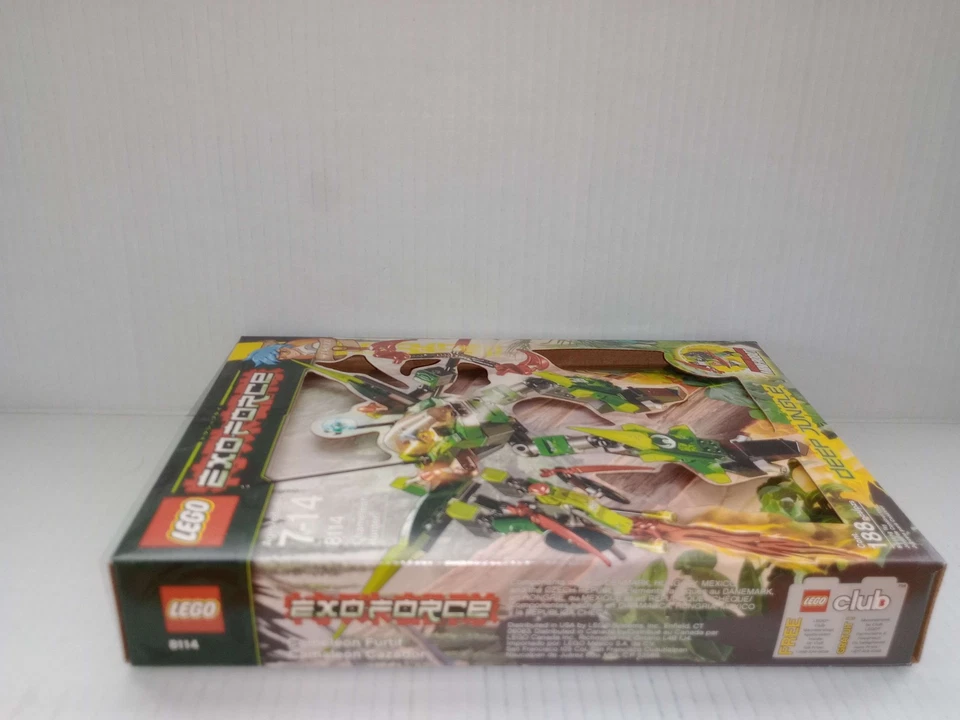 LEGO Exo-Force: Chameleon Hunter #8114 Deep Jungle 188 Pc New/Factory Sealed  - Image 3 of 4