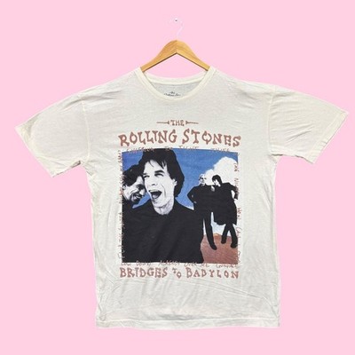 The Rolling Stones Bridges to Babylon Album Rock Band Tee XL