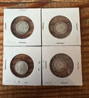 4 Circulated Canadian silver Dimes. Older and more valued!