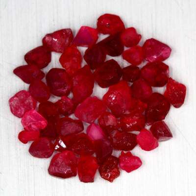 5.160 CT SUPERB EARTH MINED PIGEON RED NATURAL UNHEATED BURM MOGOK SPINEL ROUGH