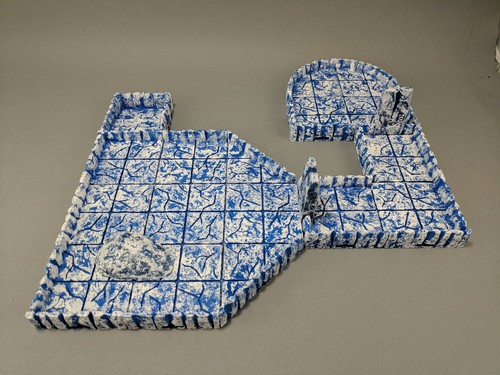 True Tiles - Ice Tiles Deluxe Set 75 Tiles! - OpenLock - DND - Pathfinder - Dung - Picture 5 of 7