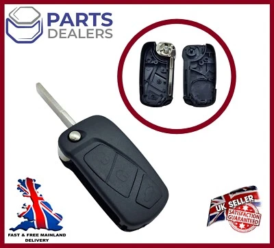 PARTSDEALERS 3 BUTTON REMOTE KEY FOB SHELL CASE BLADE FOR FORD KA MK2 2008-2016 CARS