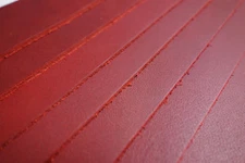 HORWEEN 4 oz. DARK RED LATIGO LEATHER STRAPS, SELECT YOUR SIZE.