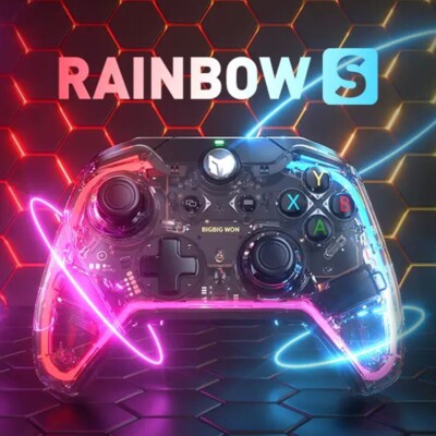 BIGBIG WON RAINBOW S  Wired Game Controller for Switch/Win10 & 11