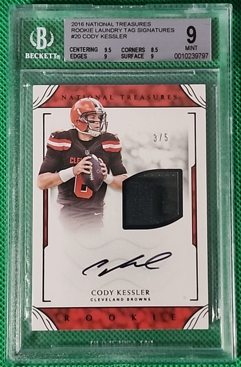 Cody Kessler Panini National Treasures Rookie Colossal Signatures #20 Base