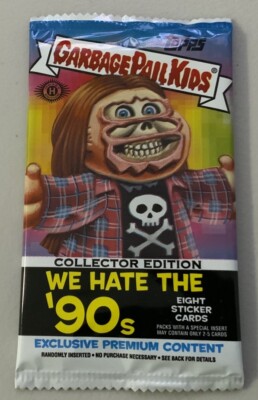 2019 GARBAGE PAIL KIDS WE HATE THE 90s COLLECTORS PACK FACTORY SEALED