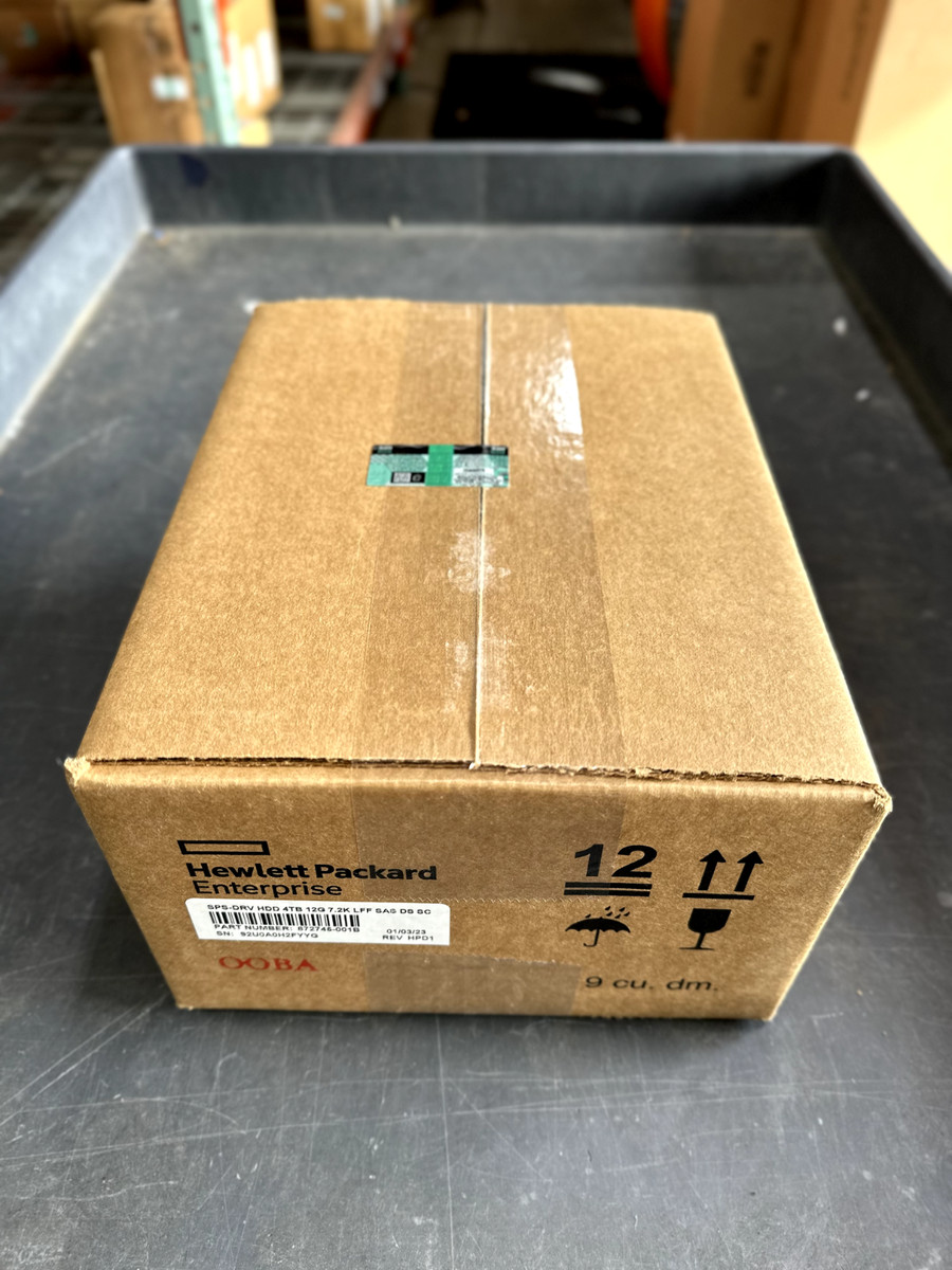 HPE 4TB 12G 7.2K LFF 3.5