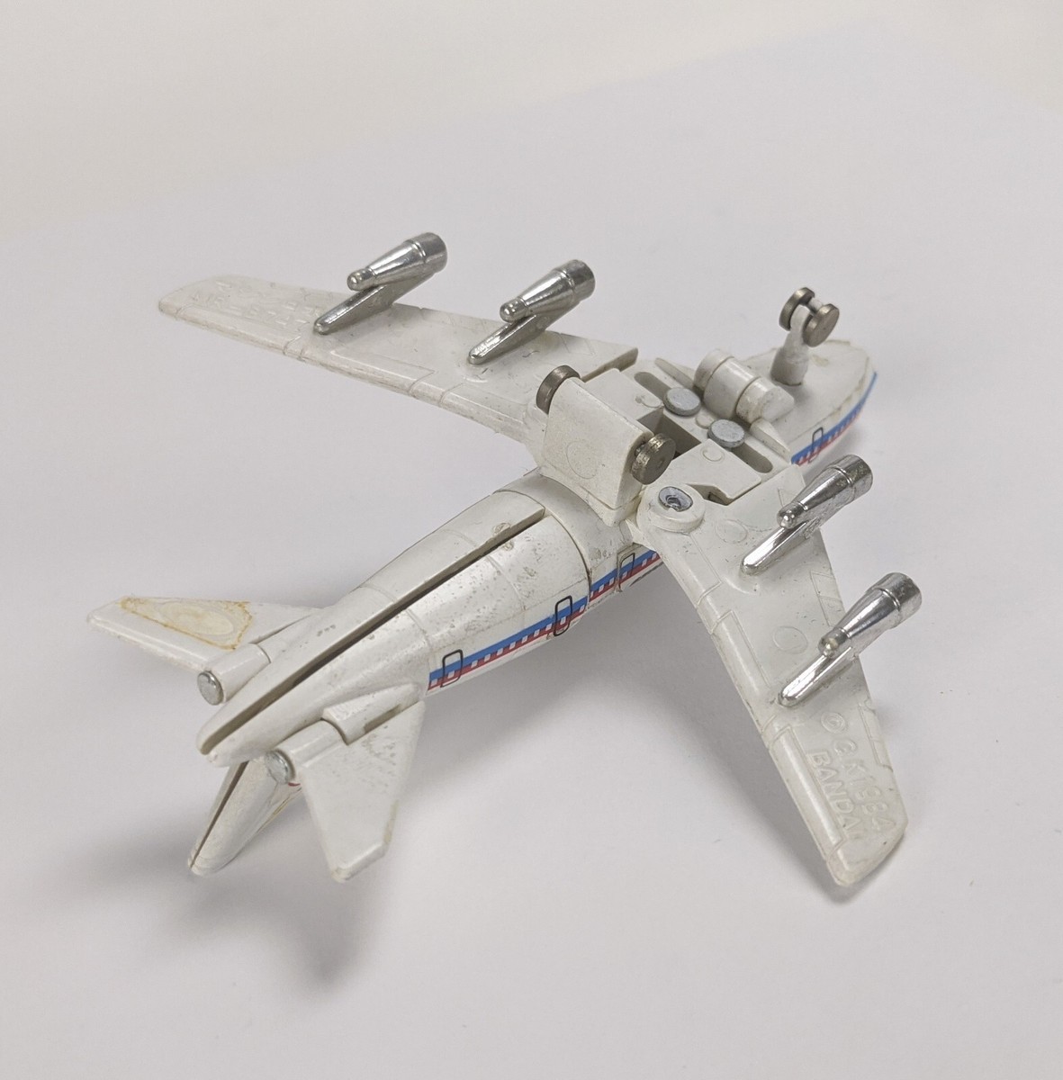 1986 Bandai Gobots Machine Robo MR-747 Jumbo Jet 100% Complete