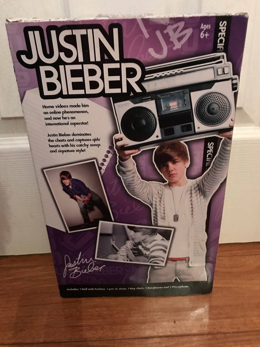 NEWExclusive Justin Bieber Concert SingingDoll LoveMe