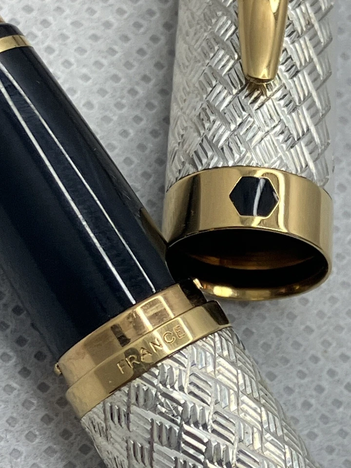 Bolígrafo Waterman L`Etalon de plata de ley y oro Foto 3 de 4