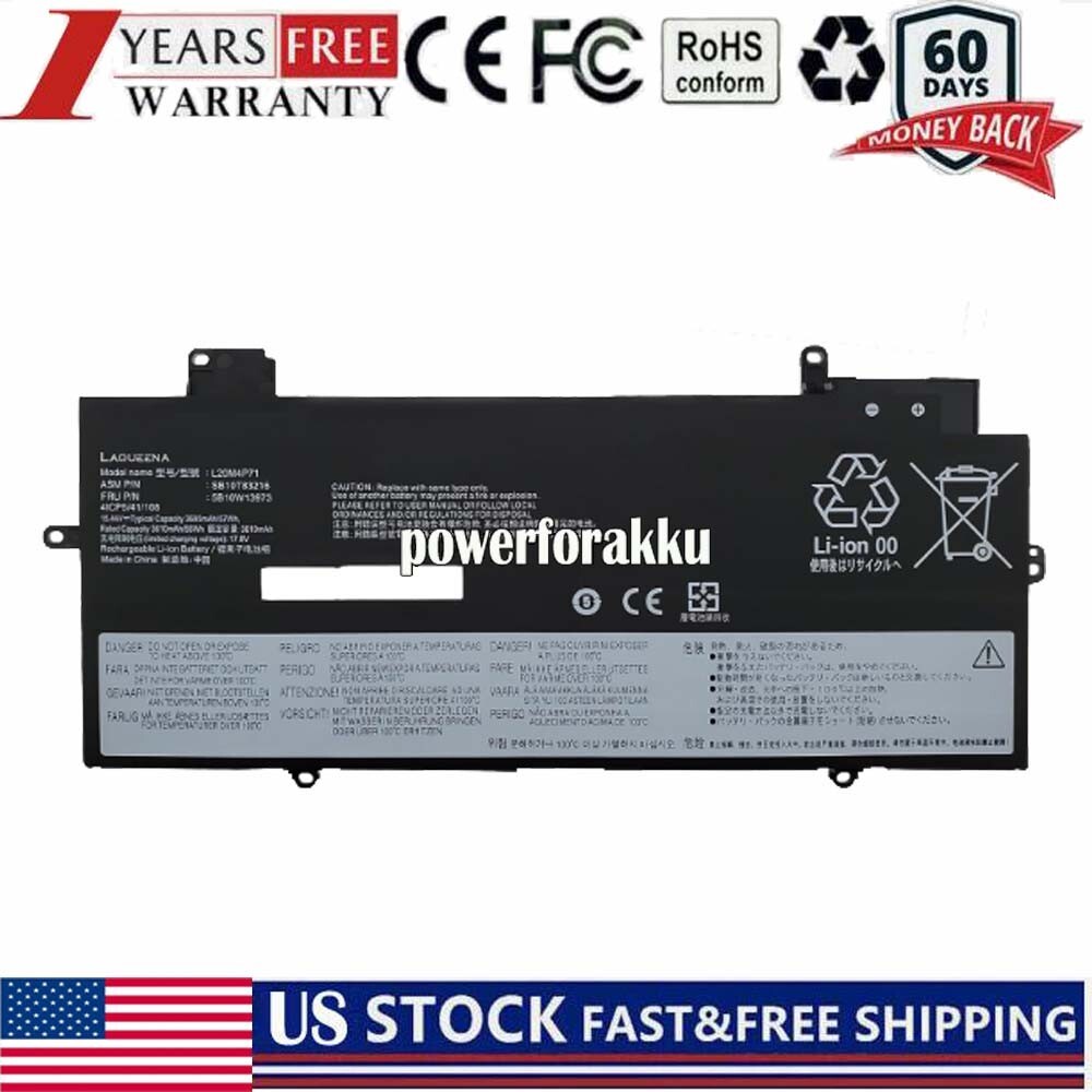 Battery for Lenovo ThinkPad X1 Carbon 9th 10th Gen Series