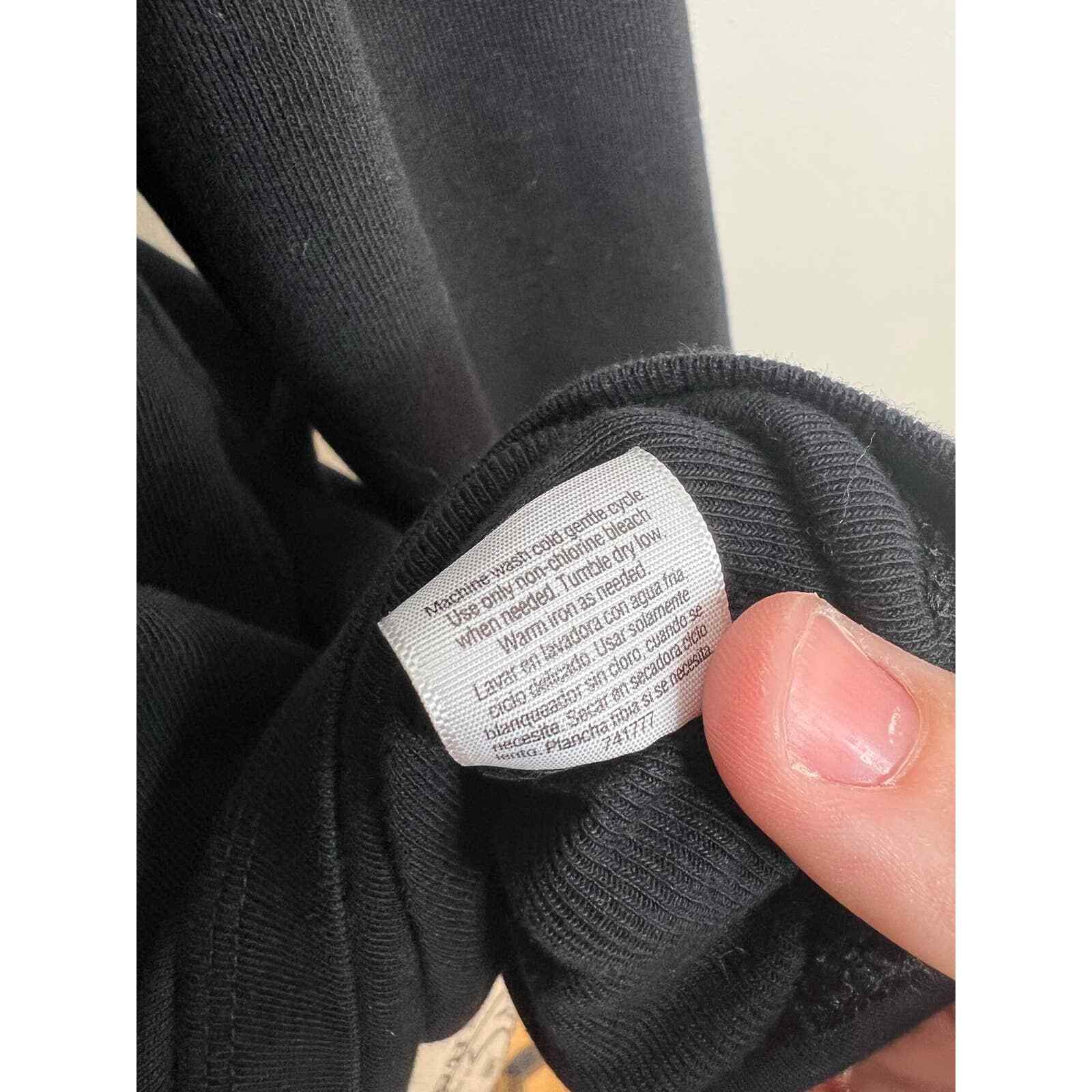 St. John's Bay Classic Tee Basic Black Long sleev… - image 4