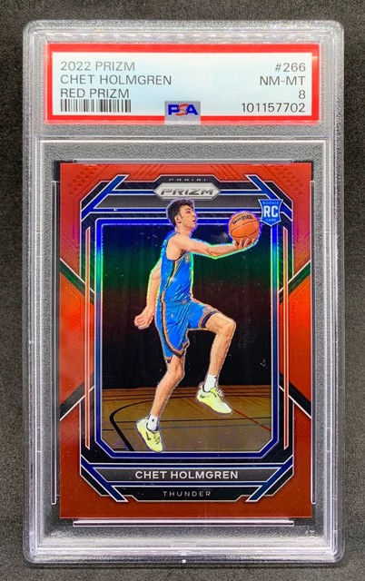 Chet Holmgren 2022 Panini Prizm Red