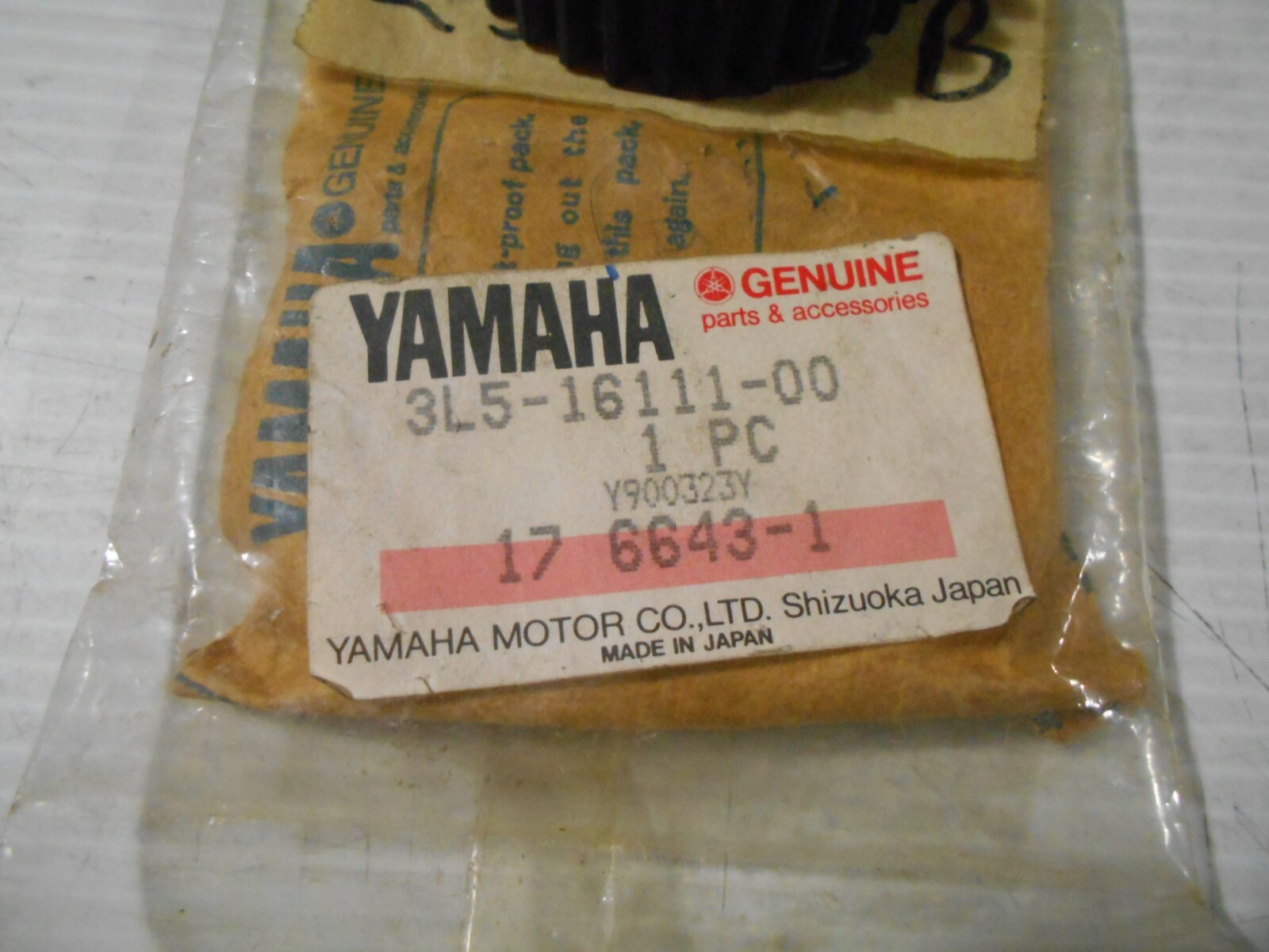 GENUINE YAMAHA PARTS PRIMARY DRIVE GEAR 33 TEETH PW50 1981/2018 3L5