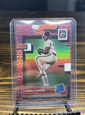 Camilo Doval 2022 Donruss Optic Baseball Rated Rookie Photon Prizm