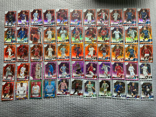 22-23 Topps UEFA Club Competition Inferno, Pink Sparkle Lot 55 (Rookies/Stars)🔥 - Picture 1 of 10