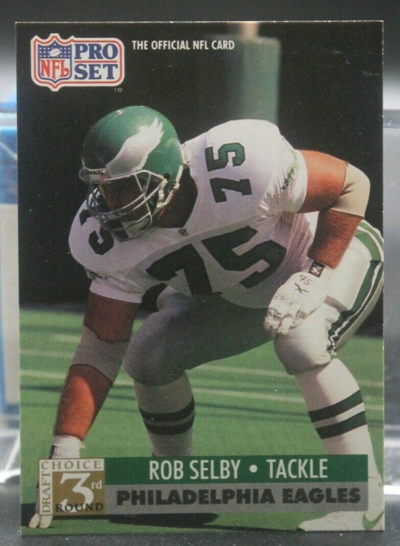 Rob Selby (Eagles/Auburn Tigers) - 1991 Pro Set #804 | eBay