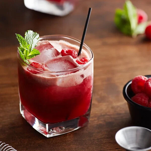  Monin 1 Liter Raspberry Fruit Puree - Image 2 of 2