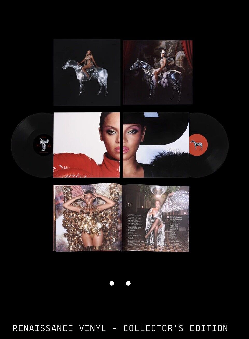 Beyoncé RENAISSANCE Act I édition limitée vinyle 2 disques édition collector