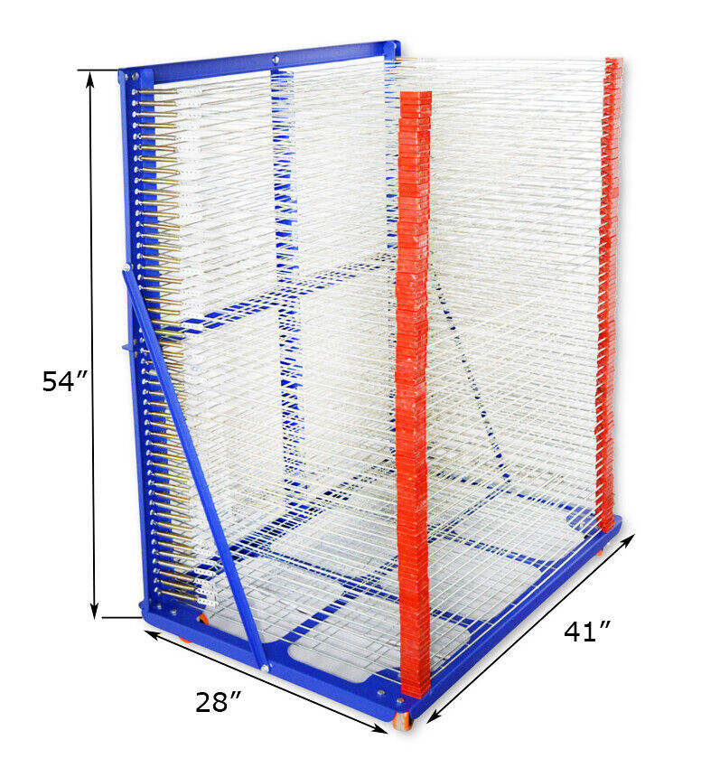 TECHTONGDA Screen Printing Movable Branded goods Drying Max 47% OFF We 50 Layers Rack Mute
