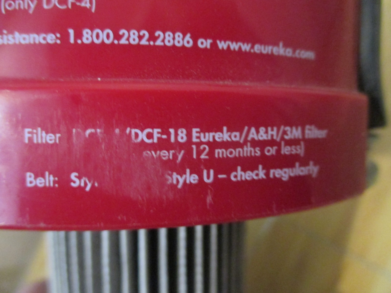 EUREKA Bagless Vacuum Cleaner Replacement Canister w/ Filter eBay