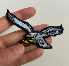 Philadelphia Eagles VINTAGE Embroidered Iron On Patch Embroider 3.5 in NFL Logo