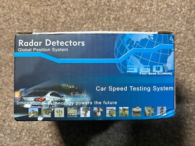 Radarwarner Global Positioning System 360 Auto Geschwindigkeitsprüfsystem NEU