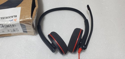 Poly Blackwire C3220 USB-A SINGLE UNIT Headset 209745-22 - Picture 2 of 6