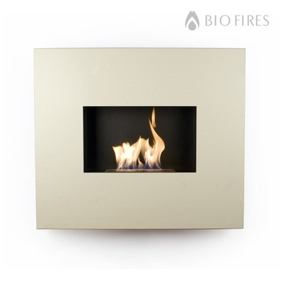 Bio Fires Cream Onyx Wall Hanging Bio Ethanol Fireplace