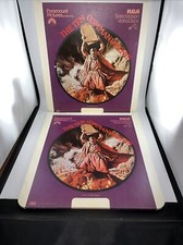 The Ten Commandments 1956 - Vintage Part 1  Part 2 VideoDiscs RCA