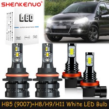 For Suzuki SX4 2007-2013 Combo LED Headlights Bulbs High Low Beam Fog Light Z8