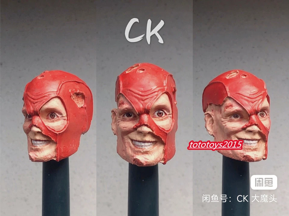 1:6 1:12 1:18 heroes Ryan Reynolds Head Sculpt Model For Male Action Figure - Image 3 of 3