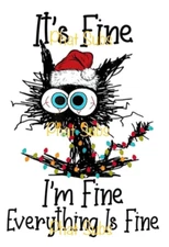 Sublimation Print Christmas It’s Fine Ready To Press Heat Transfer