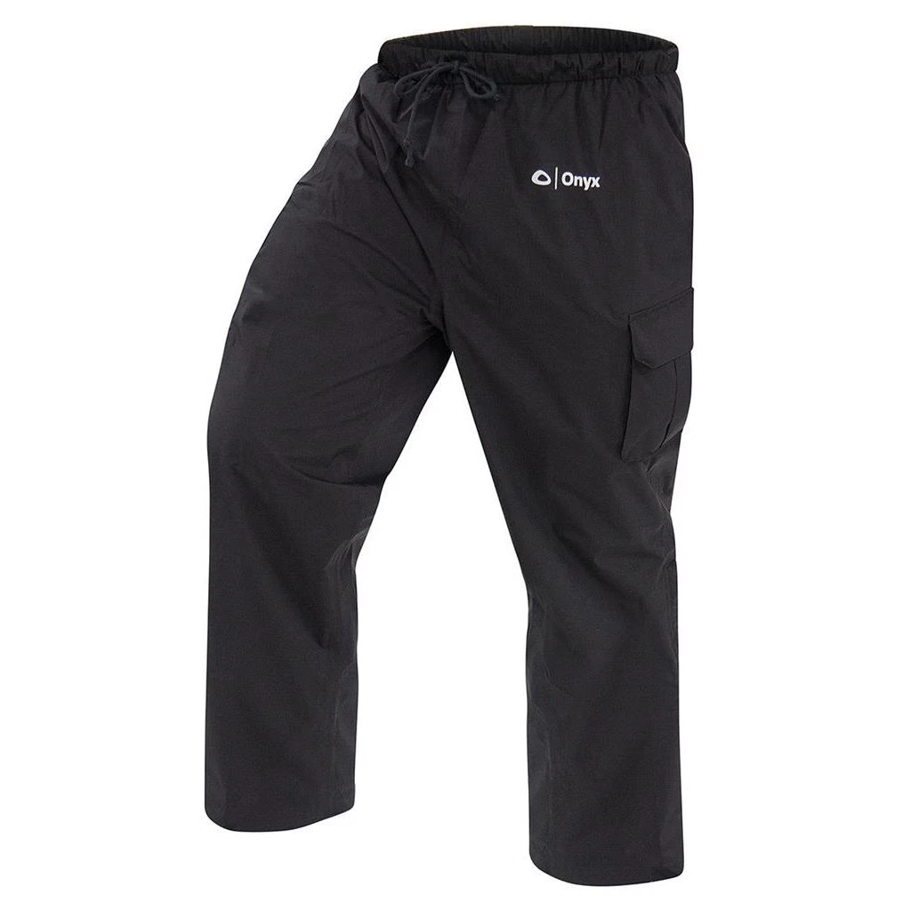 Onyx STR Adult XL Rainwear Pants, Black, Absolute Outdoors