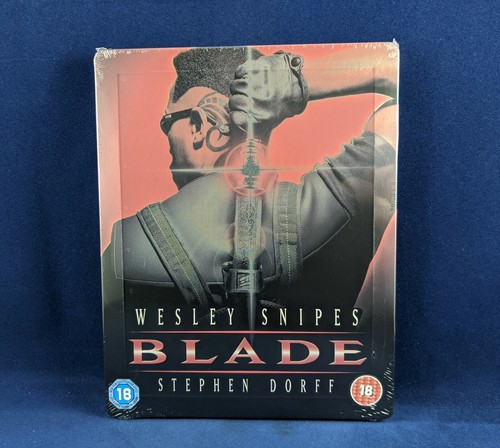 BLADE Steelbook Bluray Limited Edition Wesley Snipes Vampire Marvel Dorff DC NEW - Photo 2/8